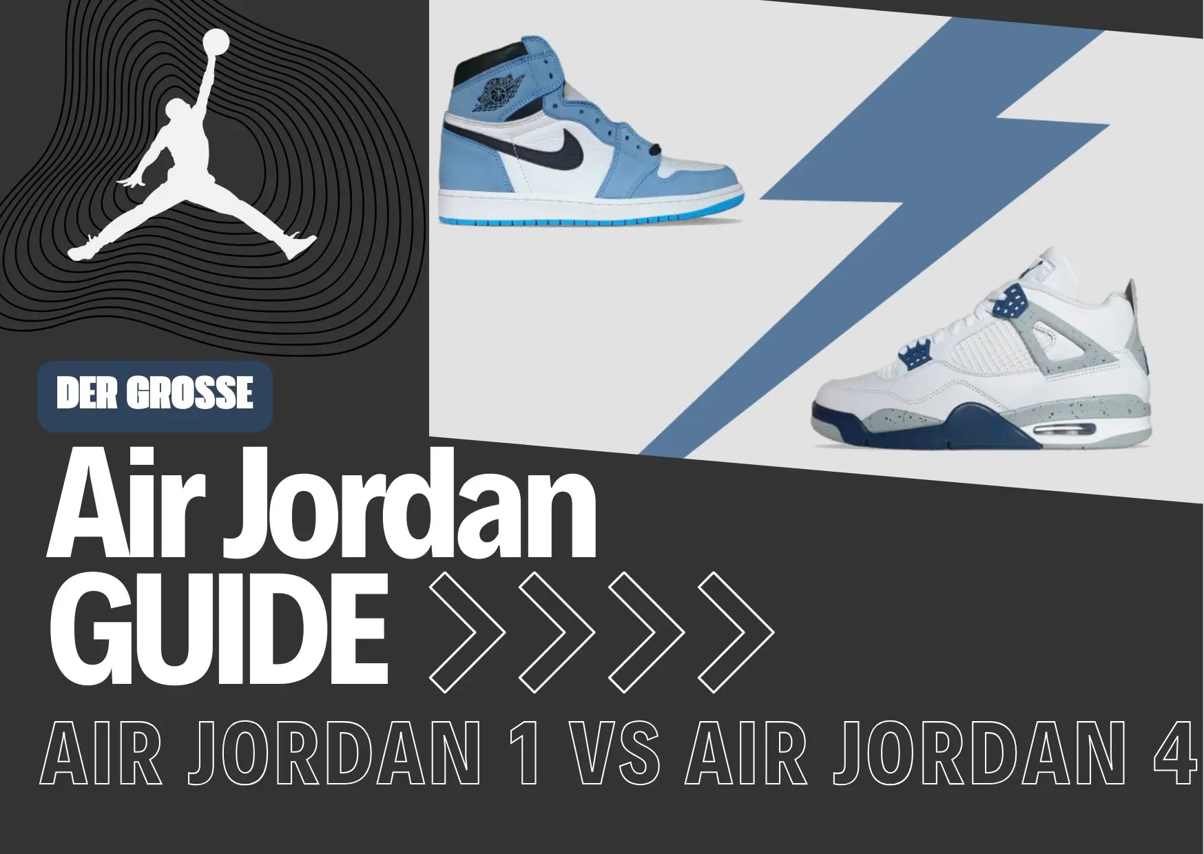Air Jordan 1 vs Air Jordan 4, welcher ist besser?